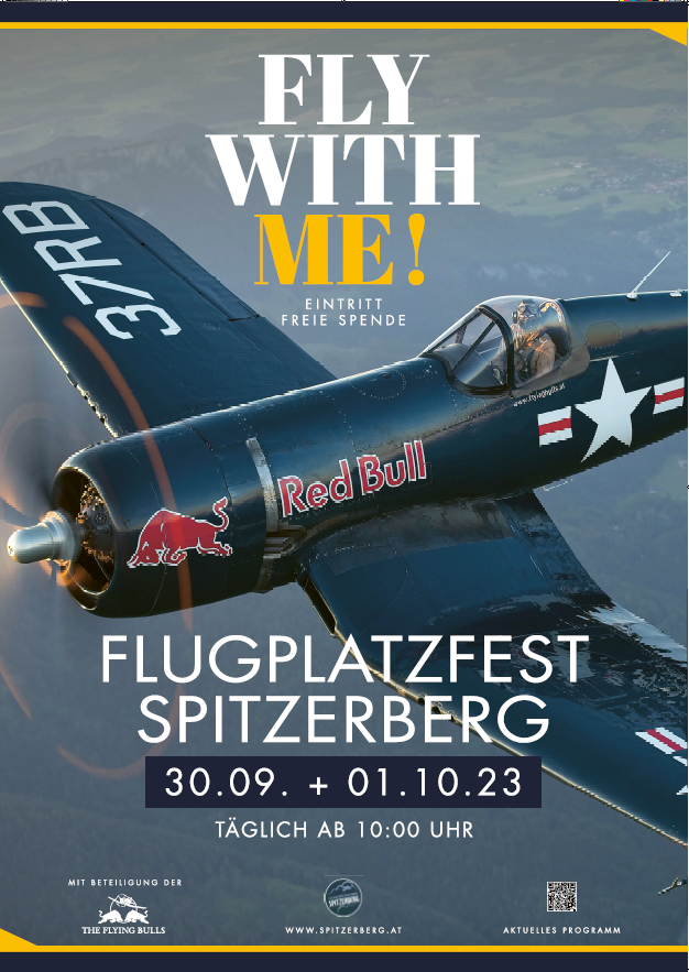 Plakat Fly with me 2023